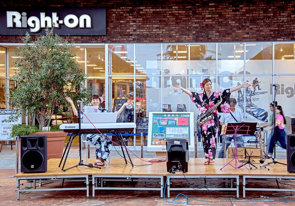 WaKaNa Sax Live! featuring keiko @イオンタウン館山