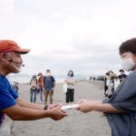 ル・ファーレ復興ソングプロジェクトより、枇杷山の再生、沖ノ島の森の再生、布良崎神社等へ寄付金贈呈