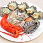 ■房州海老とアワビ 海の幸BBQセット